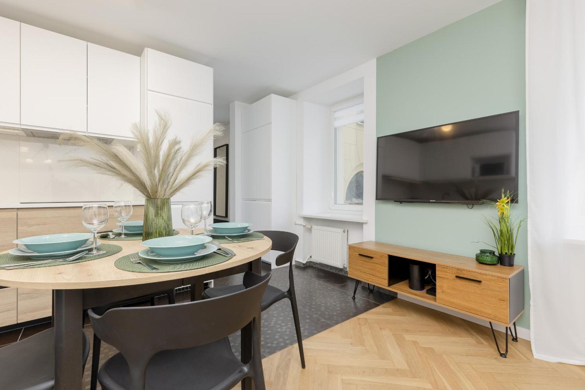 Aleja Solidarnosci Modern & Cozy Downtown By Renters Leilighet *